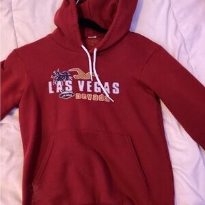 Kids Red Las Vegas Hoodie